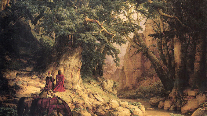 Tausendjaehrige_Eiche_(Lessing_1837)